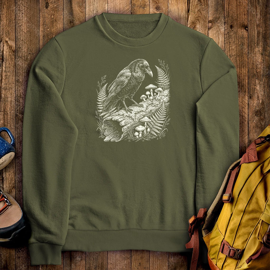Fall Raven Crewneck Sweatshirt