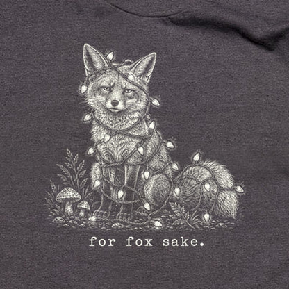 For Fox Sake Christmas Lights T-Shirt