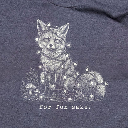 For Fox Sake Christmas Lights T-Shirt