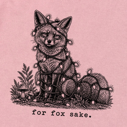 For Fox Sake Christmas Lights Premium Long Sleeve