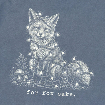 For Fox Sake Christmas Lights Premium Long Sleeve