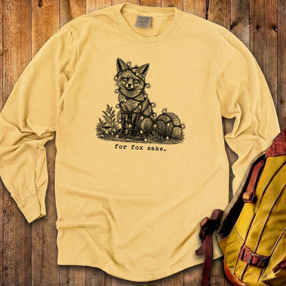 For Fox Sake Christmas Lights Premium Long Sleeve