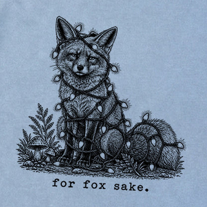 For Fox Sake Christmas Lights Premium Long Sleeve