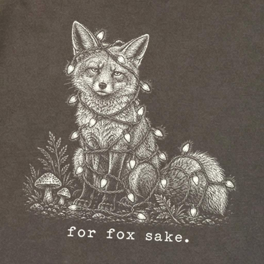 For Fox Sake Christmas Lights Premium Long Sleeve
