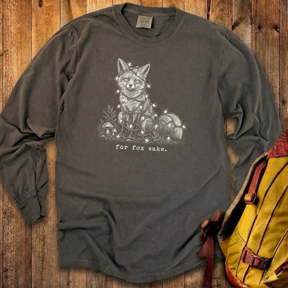 For Fox Sake Christmas Lights Premium Long Sleeve