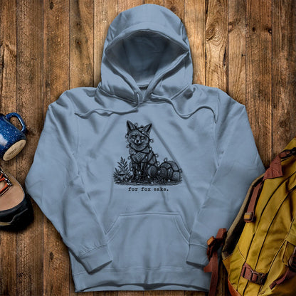 For Fox Sake Christmas Lights Hoodie
