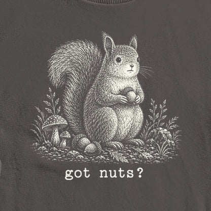 Squirrel Got Nuts Crewneck Sweatshirt