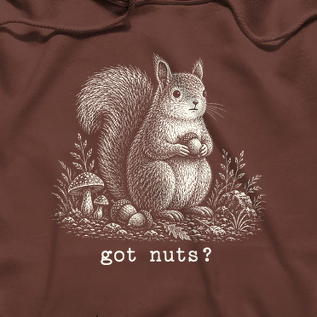 Squirrel Got Nuts Hoodie