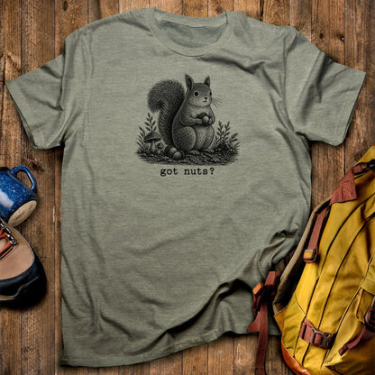 Squirrel Got Nuts T-Shirt