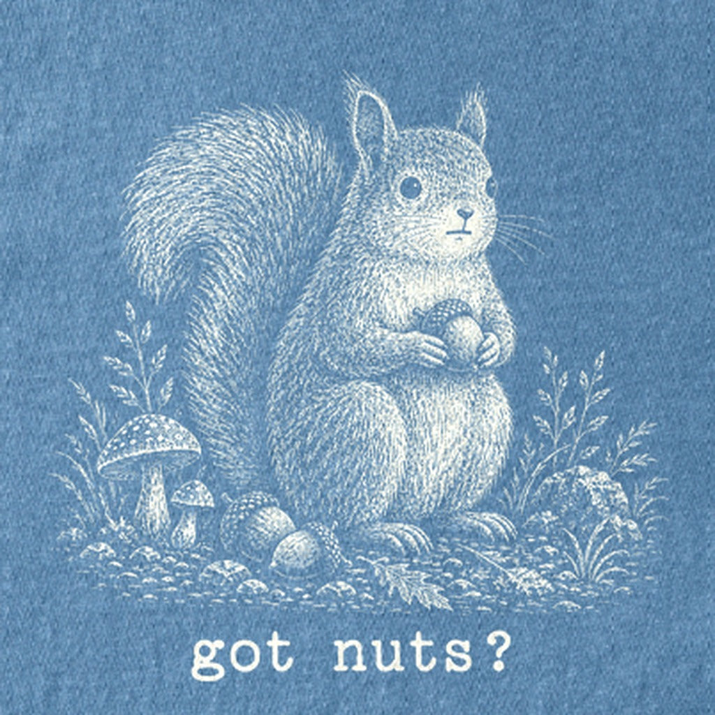 Squirrel Got Nuts Kids Cotton T-Shirt
