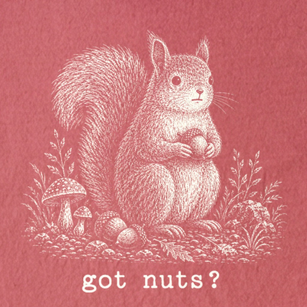 Squirrel Got Nuts Kids Cotton T-Shirt