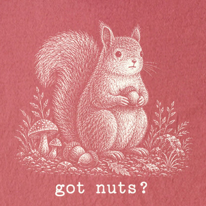 Squirrel Got Nuts Kids Cotton T-Shirt