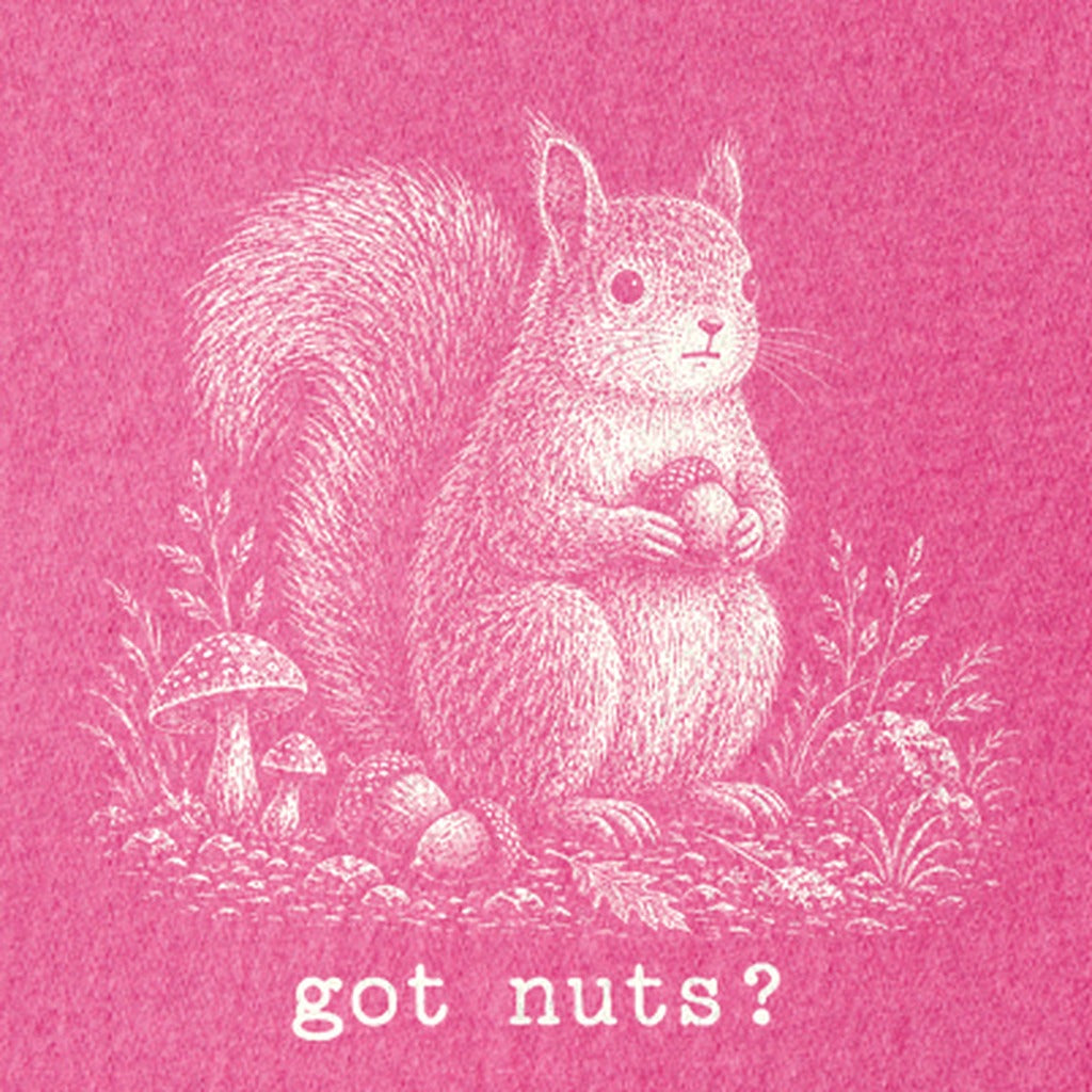 Squirrel Got Nuts Kids Cotton T-Shirt