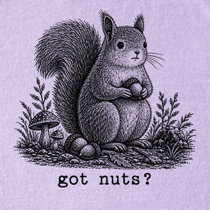 Squirrel Got Nuts Kids Cotton T-Shirt