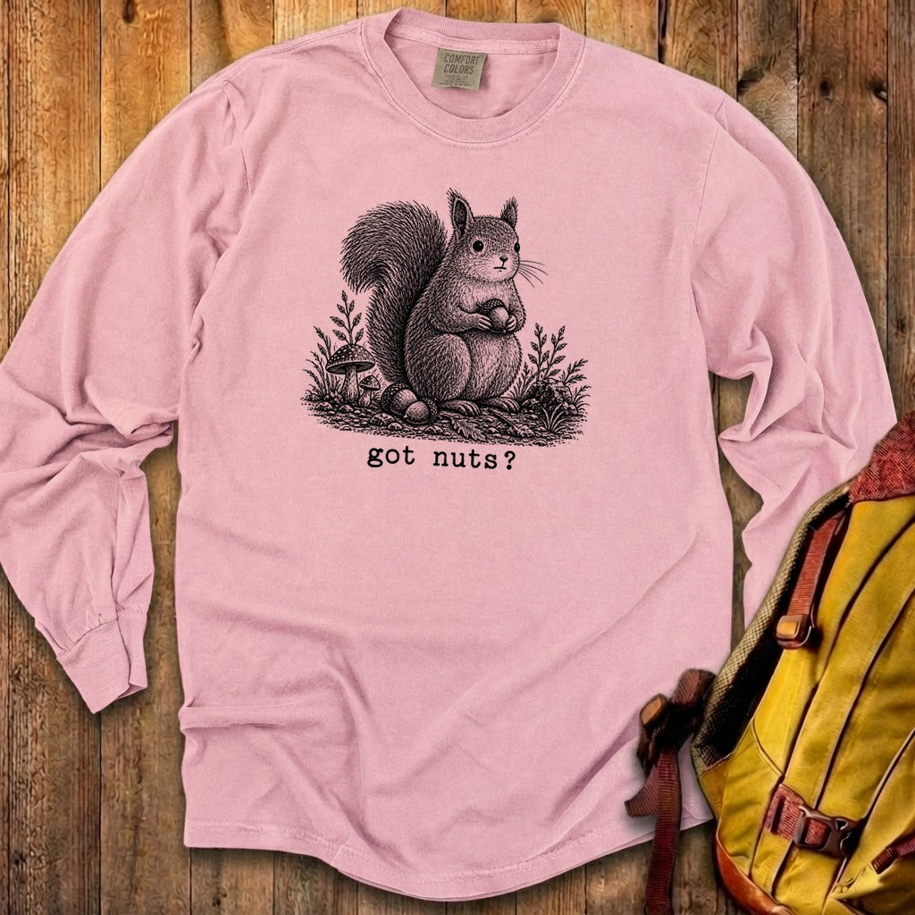 Squirrel Got Nuts Premium Long Sleeve