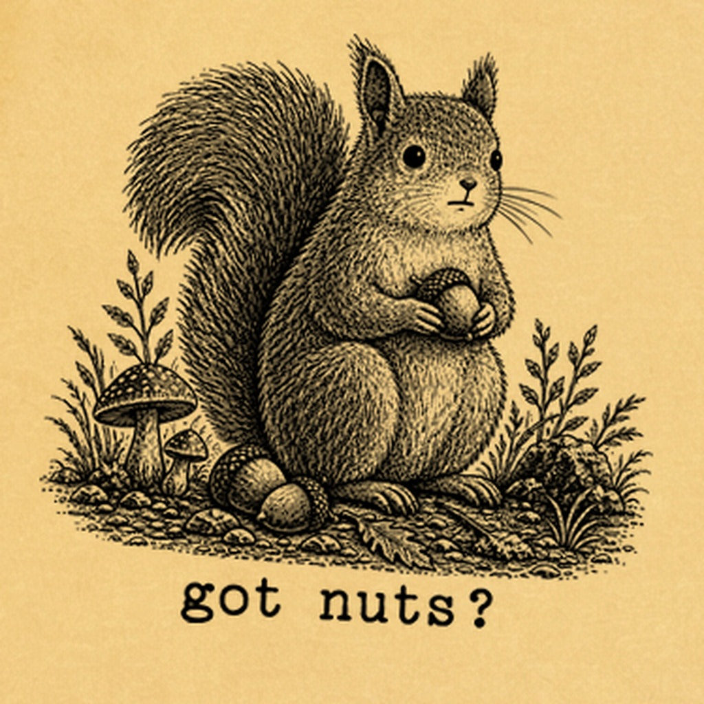 Squirrel Got Nuts Premium Long Sleeve