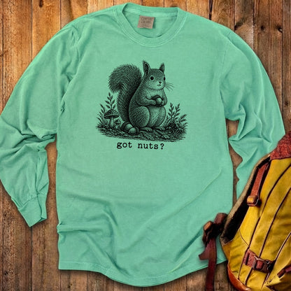 Squirrel Got Nuts Premium Long Sleeve