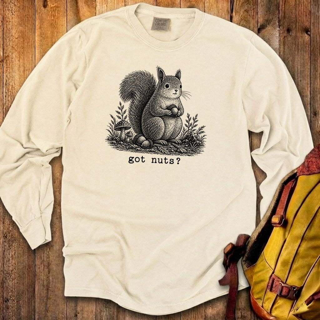 Squirrel Got Nuts Premium Long Sleeve