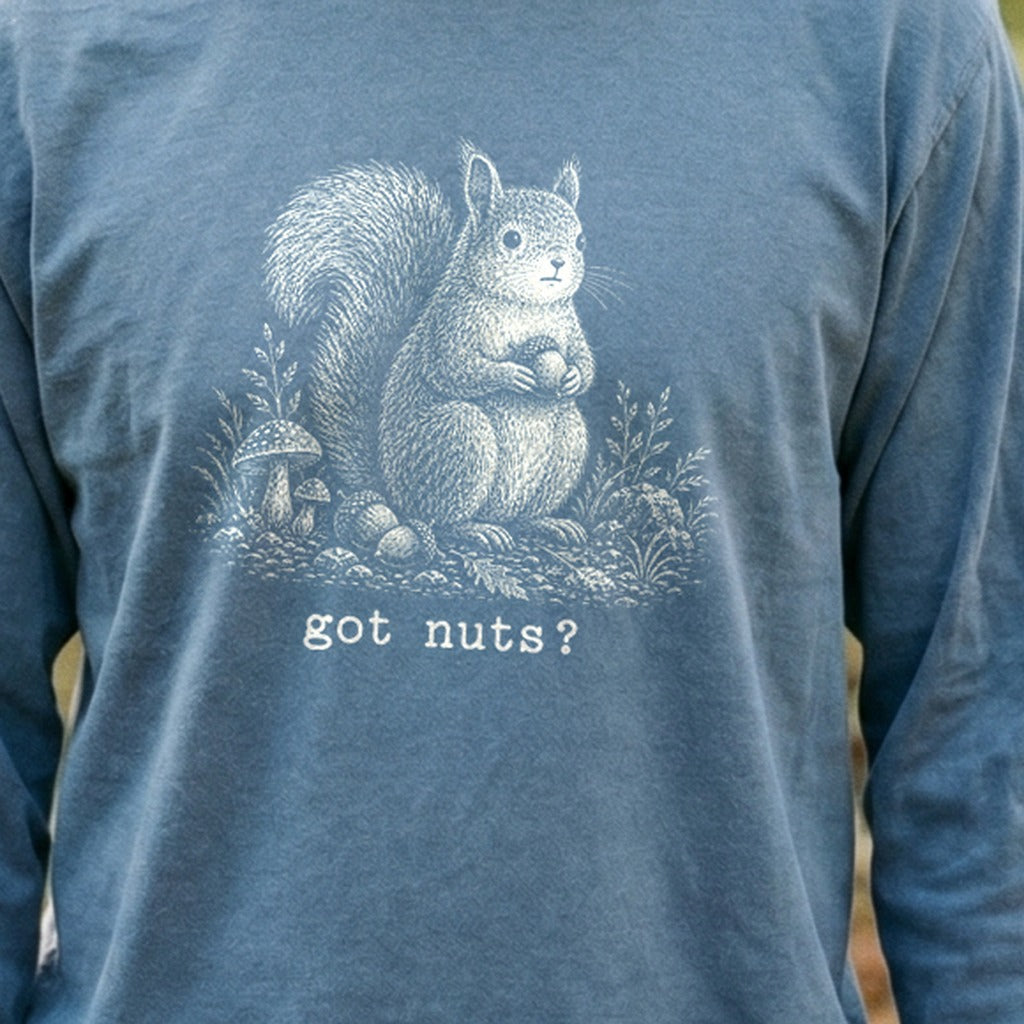 Squirrel Got Nuts Premium Long Sleeve