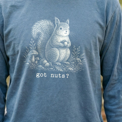 Squirrel Got Nuts Premium Long Sleeve