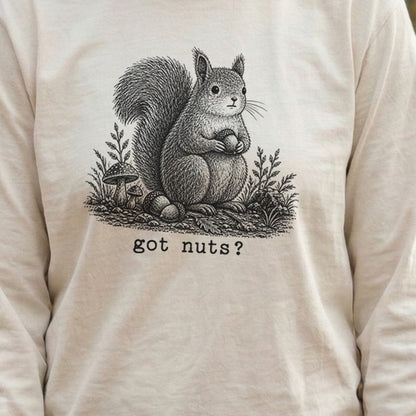 Squirrel Got Nuts Premium Long Sleeve