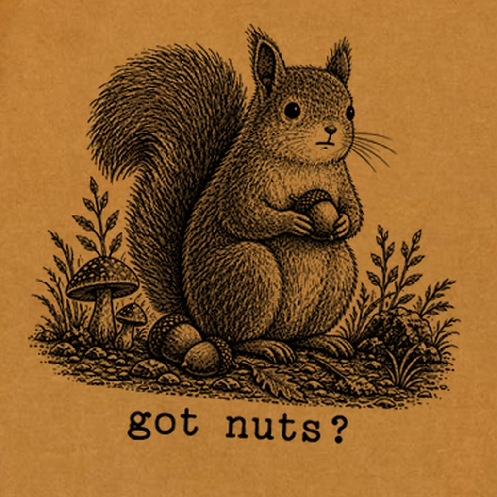 Squirrel Got Nuts Premium Long Sleeve
