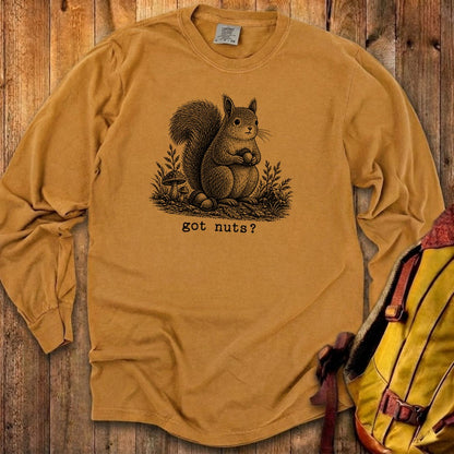 Squirrel Got Nuts Premium Long Sleeve