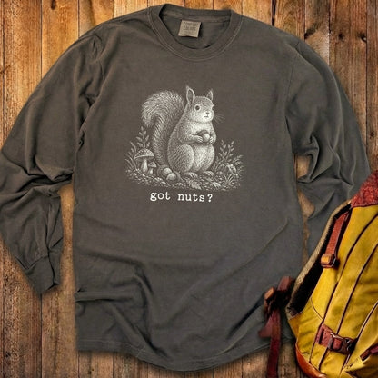Squirrel Got Nuts Premium Long Sleeve