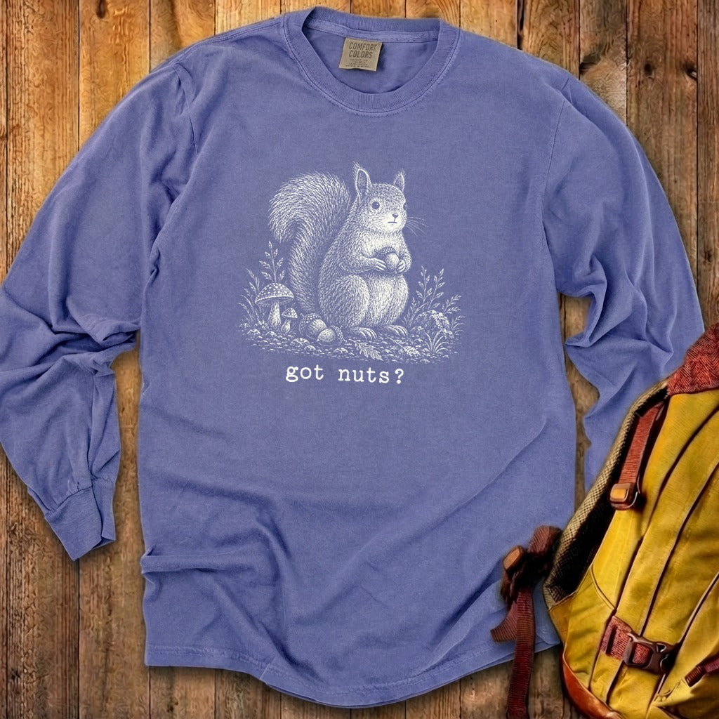 Squirrel Got Nuts Premium Long Sleeve