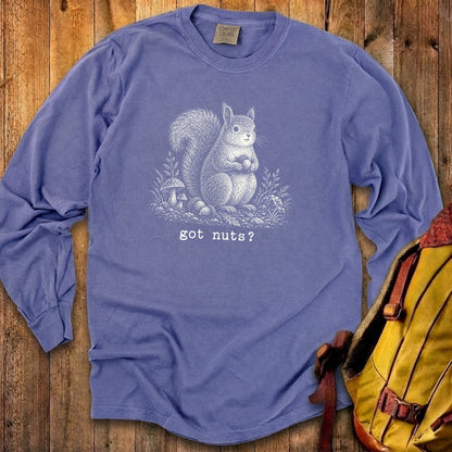 Squirrel Got Nuts Premium Long Sleeve