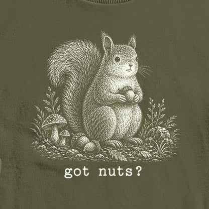 Squirrel Got Nuts Crewneck Sweatshirt