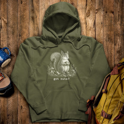 Squirrel Got Nuts Hoodie