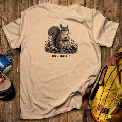 Squirrel Got Nuts T-Shirt