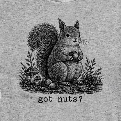 Squirrel Got Nuts Crewneck Sweatshirt