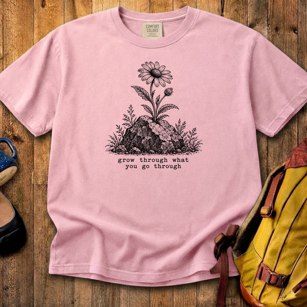 Grow Through Go Through Cotton T-Shirt