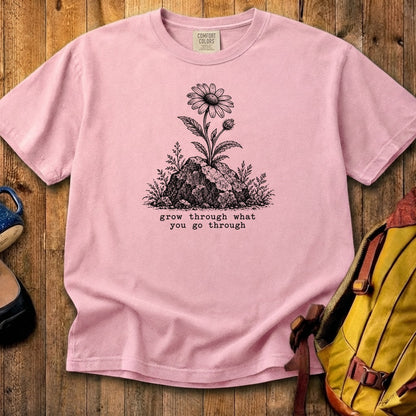 Grow Through Go Through Cotton T-Shirt