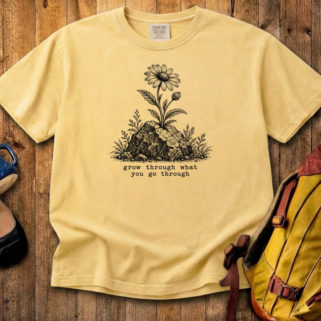 Grow Through Go Through Cotton T-Shirt