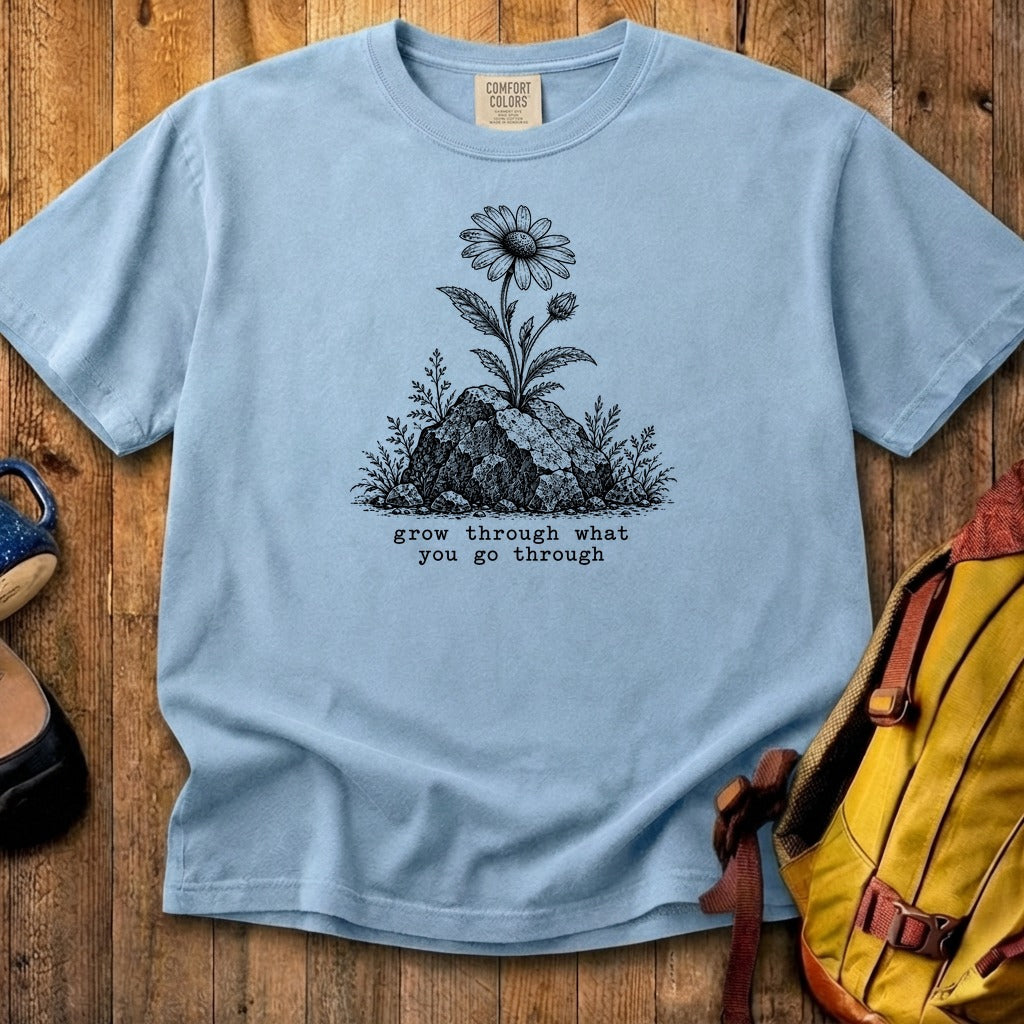 Grow Through Go Through Cotton T-Shirt