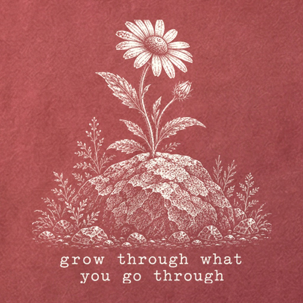 Grow Through Go Through Cotton T-Shirt