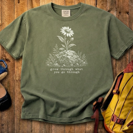 Grow Through Go Through Cotton T-Shirt