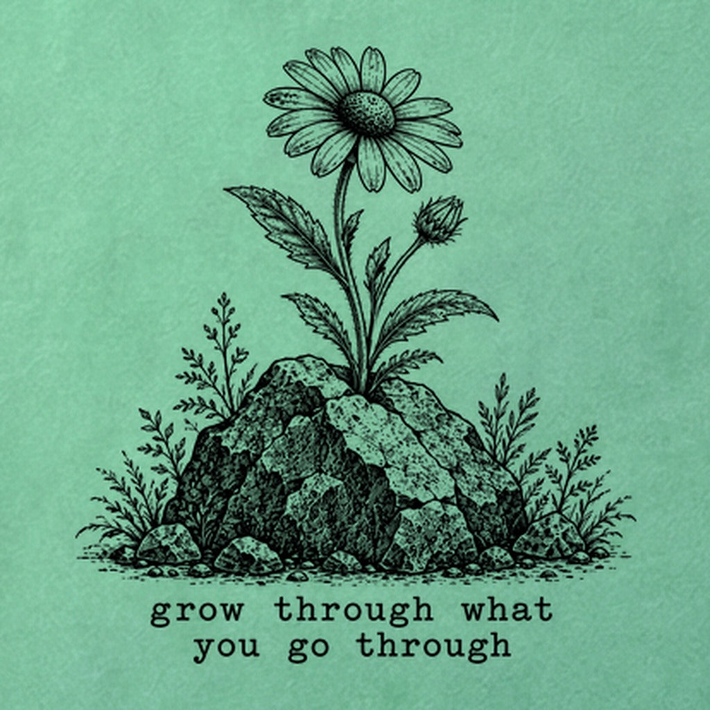 Grow Through Go Through Cotton T-Shirt