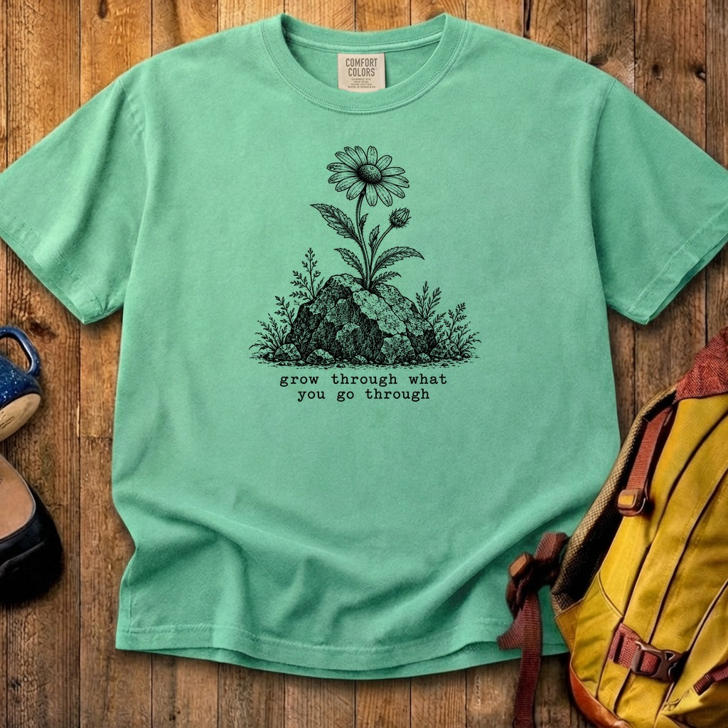 Grow Through Go Through Cotton T-Shirt