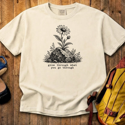Grow Through Go Through Cotton T-Shirt