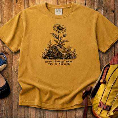 Grow Through Go Through Cotton T-Shirt