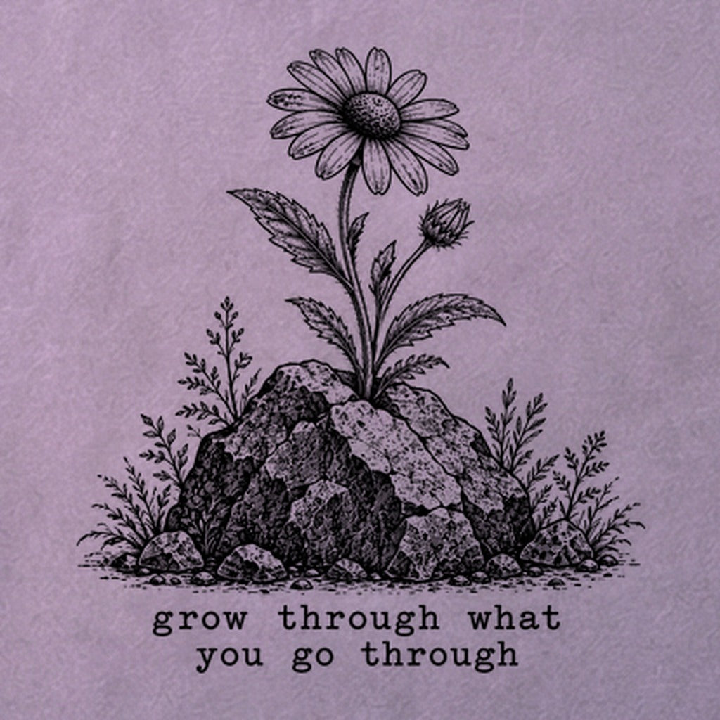 Grow Through Go Through Cotton T-Shirt