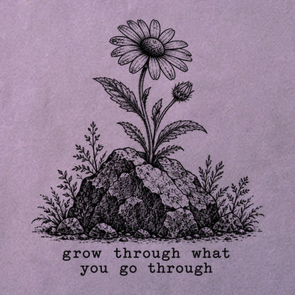 Grow Through Go Through Cotton T-Shirt
