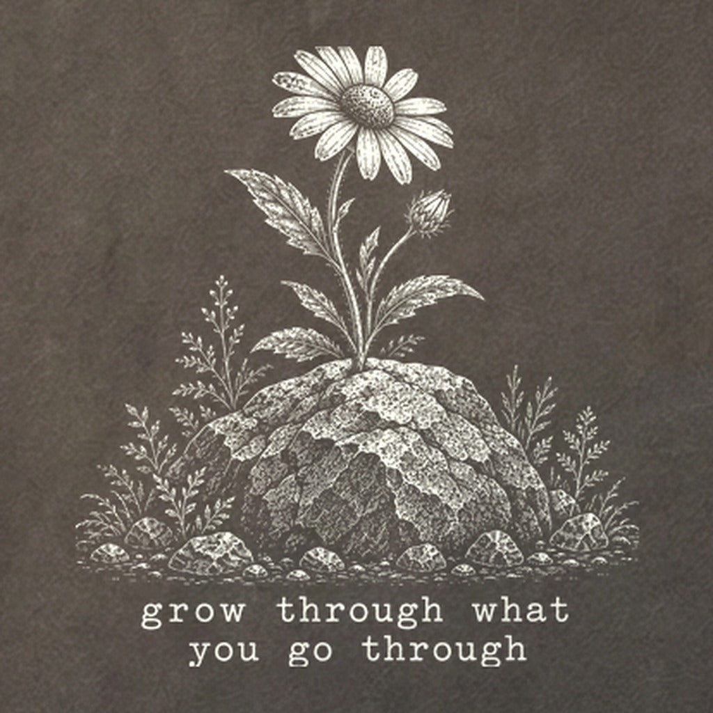 Grow Through Go Through Cotton T-Shirt