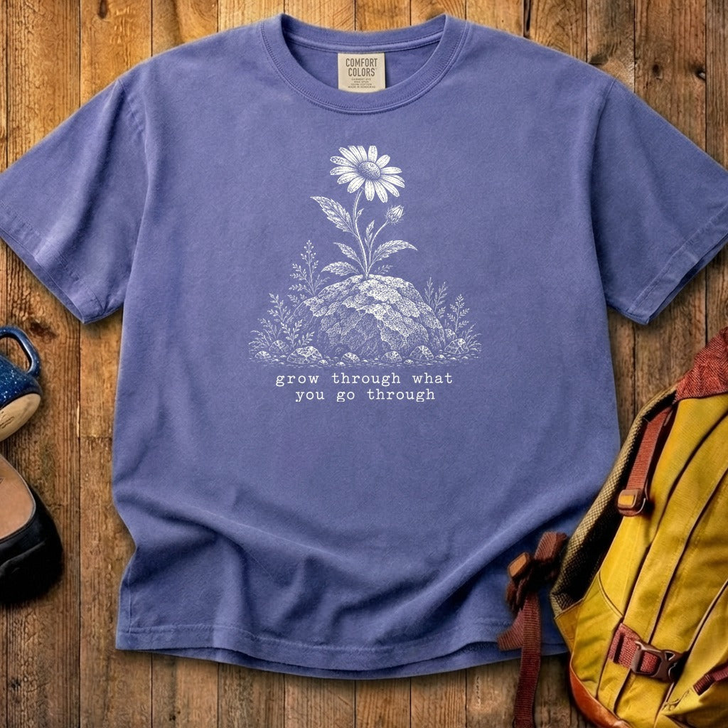 Grow Through Go Through Cotton T-Shirt