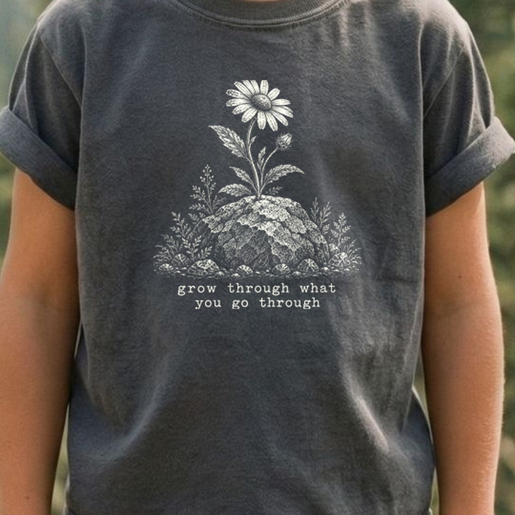 Grow Through Go Through Kids Cotton T-Shirt