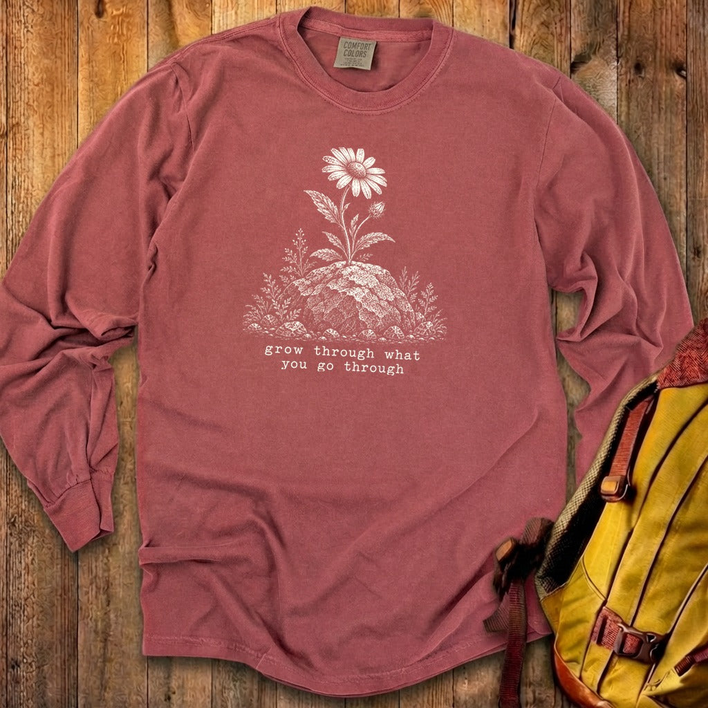 Grow Through Go Through Premium Long Sleeve